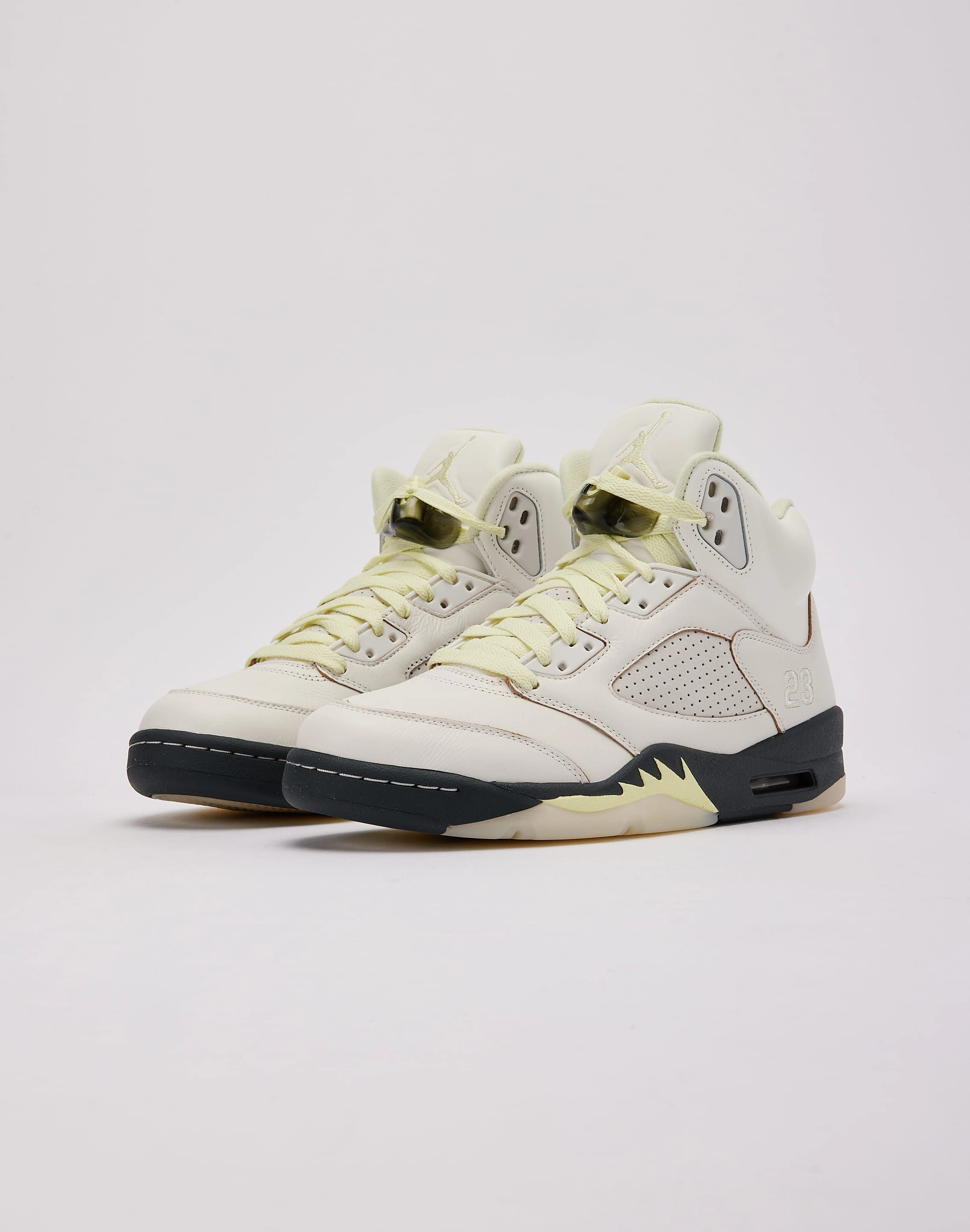 Comfortable Arch Support Jordan Air Jordan 5 Retro 'Luminous Green and Sail'