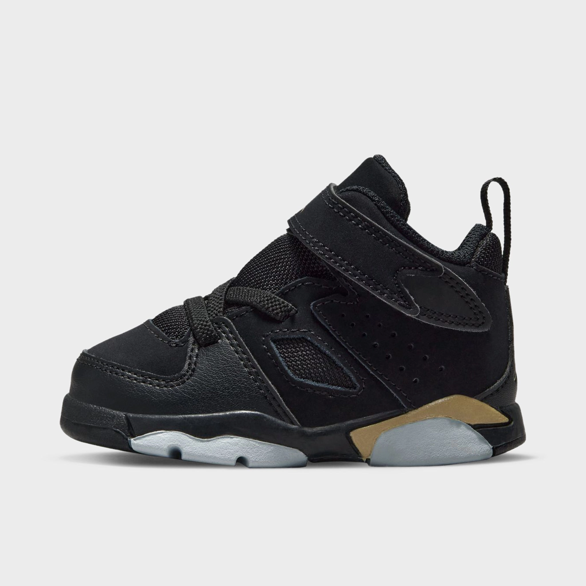 Jordan Flight Club '91 TD Black / Metallic Gold Midfoot Lockdown