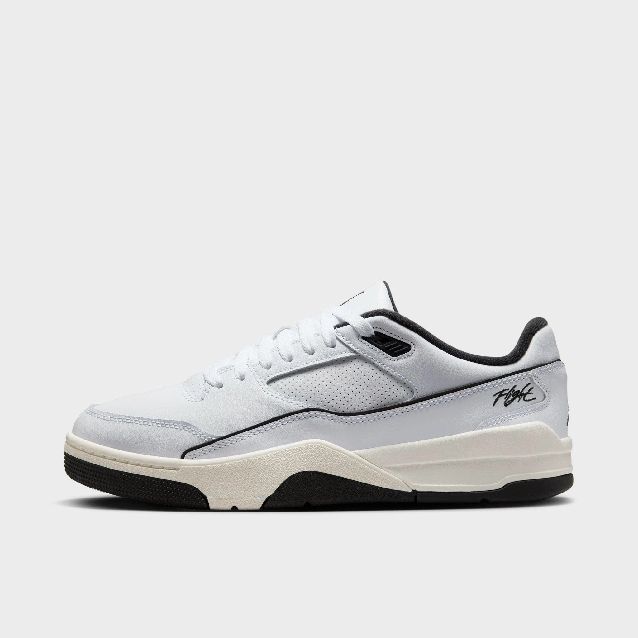 High Speed Jordan Flight Court White / Black - Sail