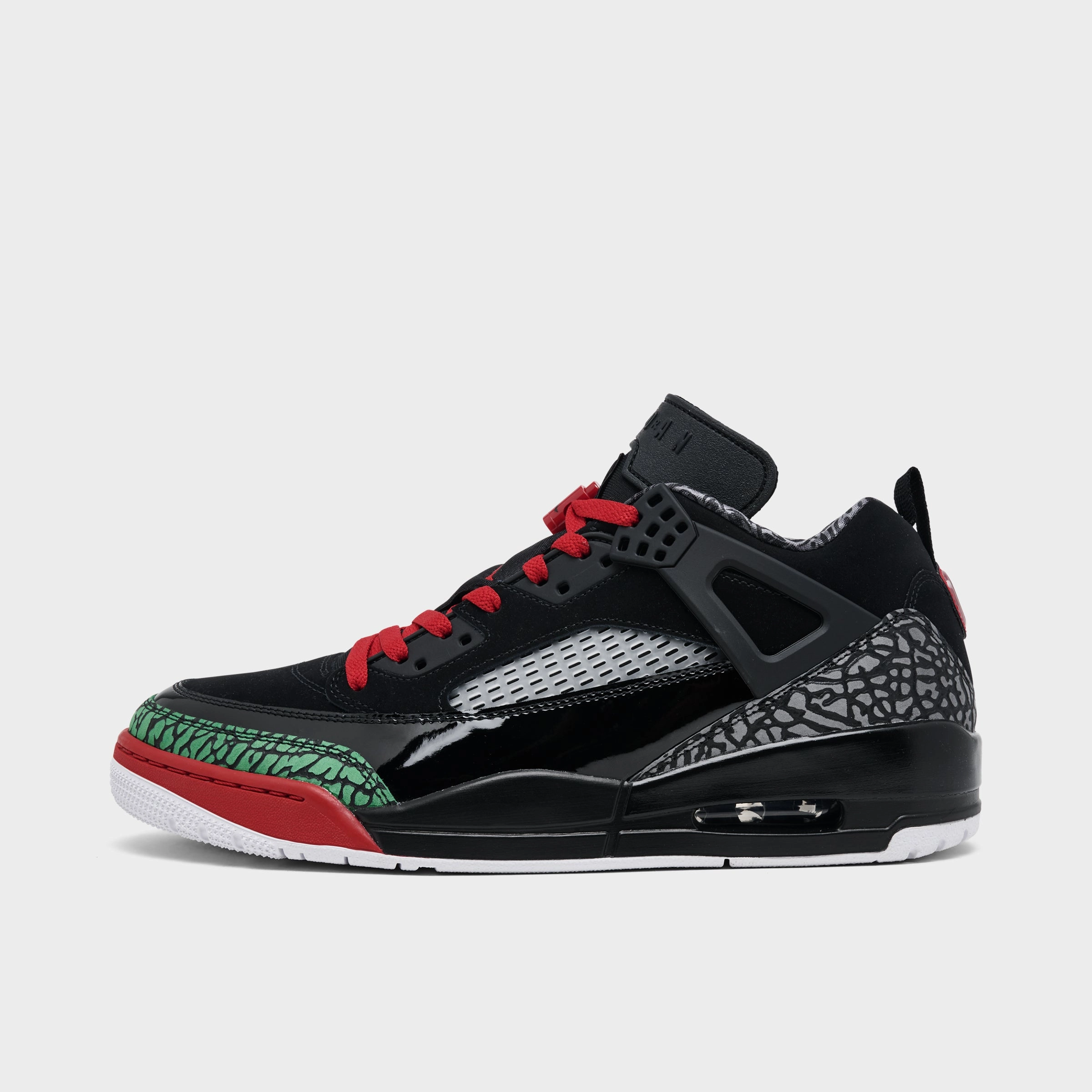 Jordan Spizike Black / Varisty Red - Classic Green Anti blister