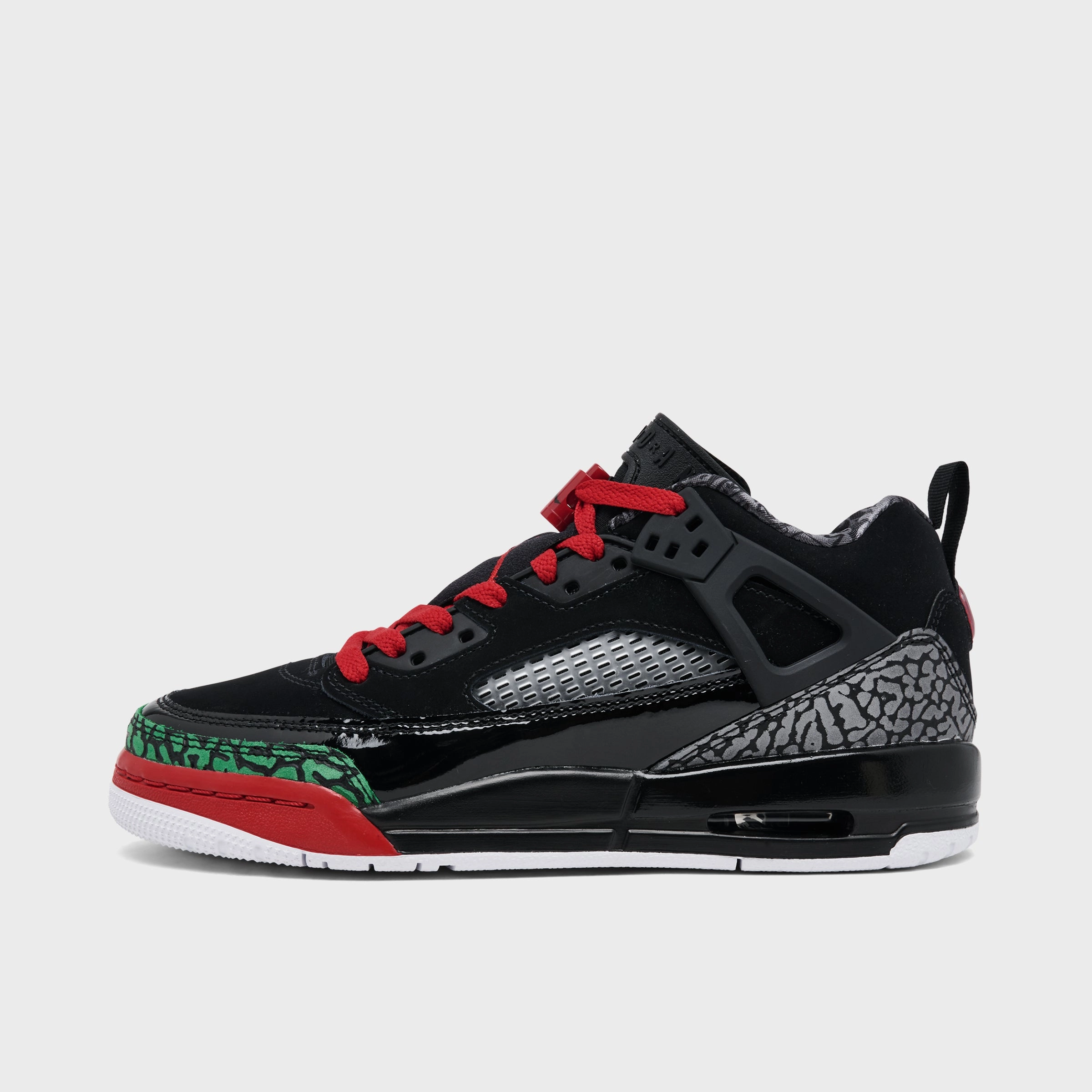 Game Move Support Jordan Spizike Low GS Black / Varsity Red - Classic Green