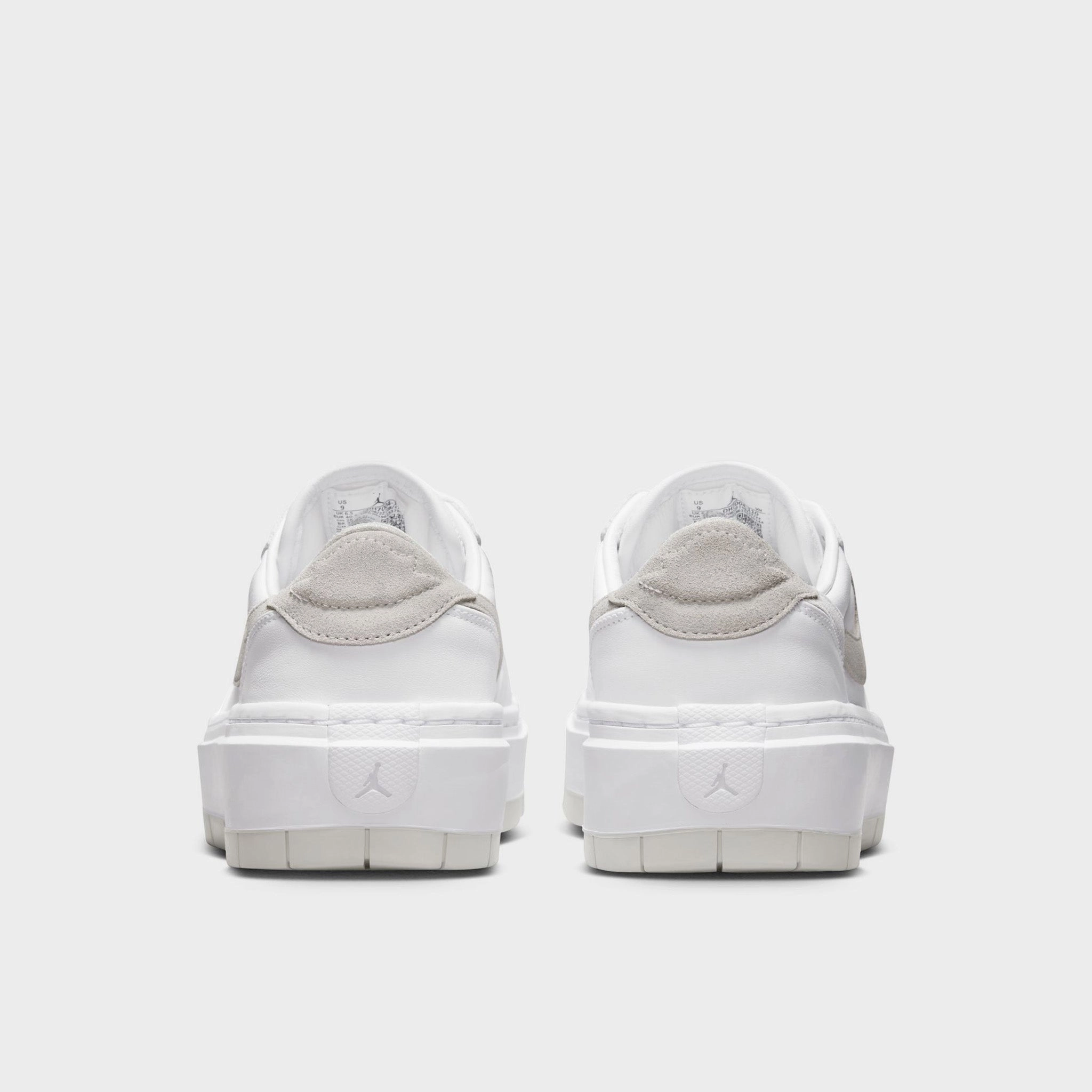 Jordan Women's 1 Elevate Low White / Neutral Grey - White Non Slip Insole Tech Comfortable Toe