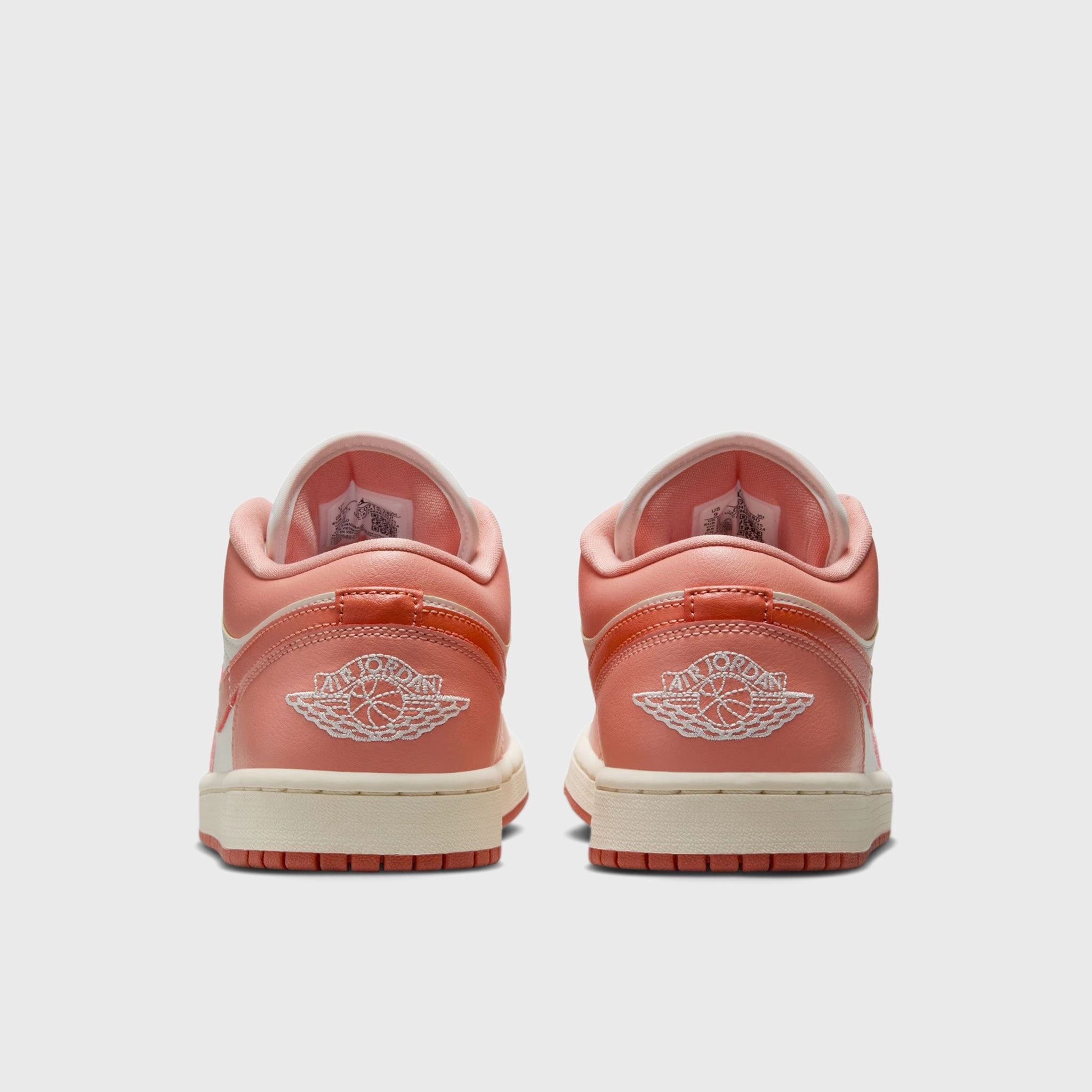 Sneakers Leather Upper Jordan Women's 1 Low Sail / Madder Root - Light Madder Root