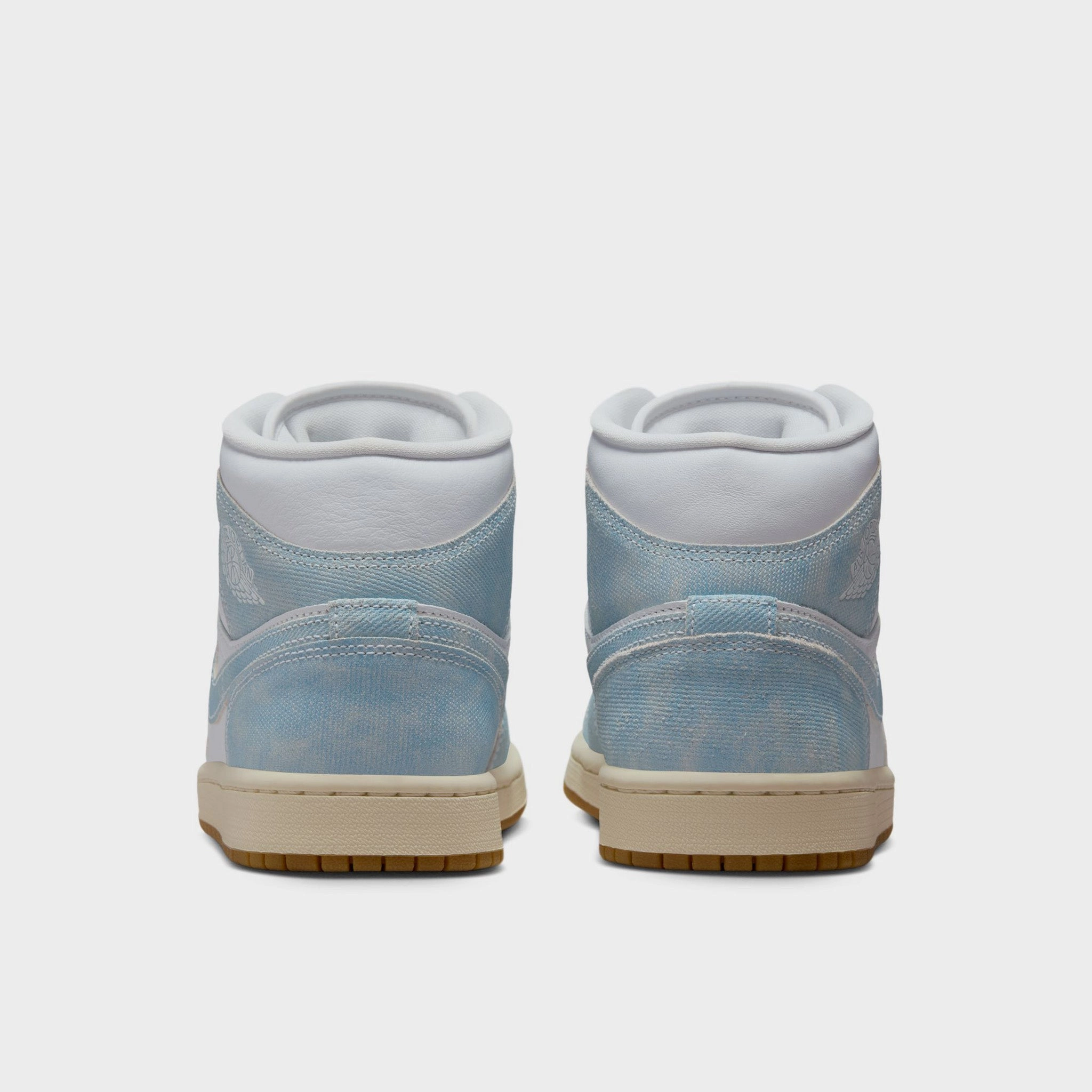 Energy Support Jordan Women's 1 Mid SE White / Worn Blue - Sail