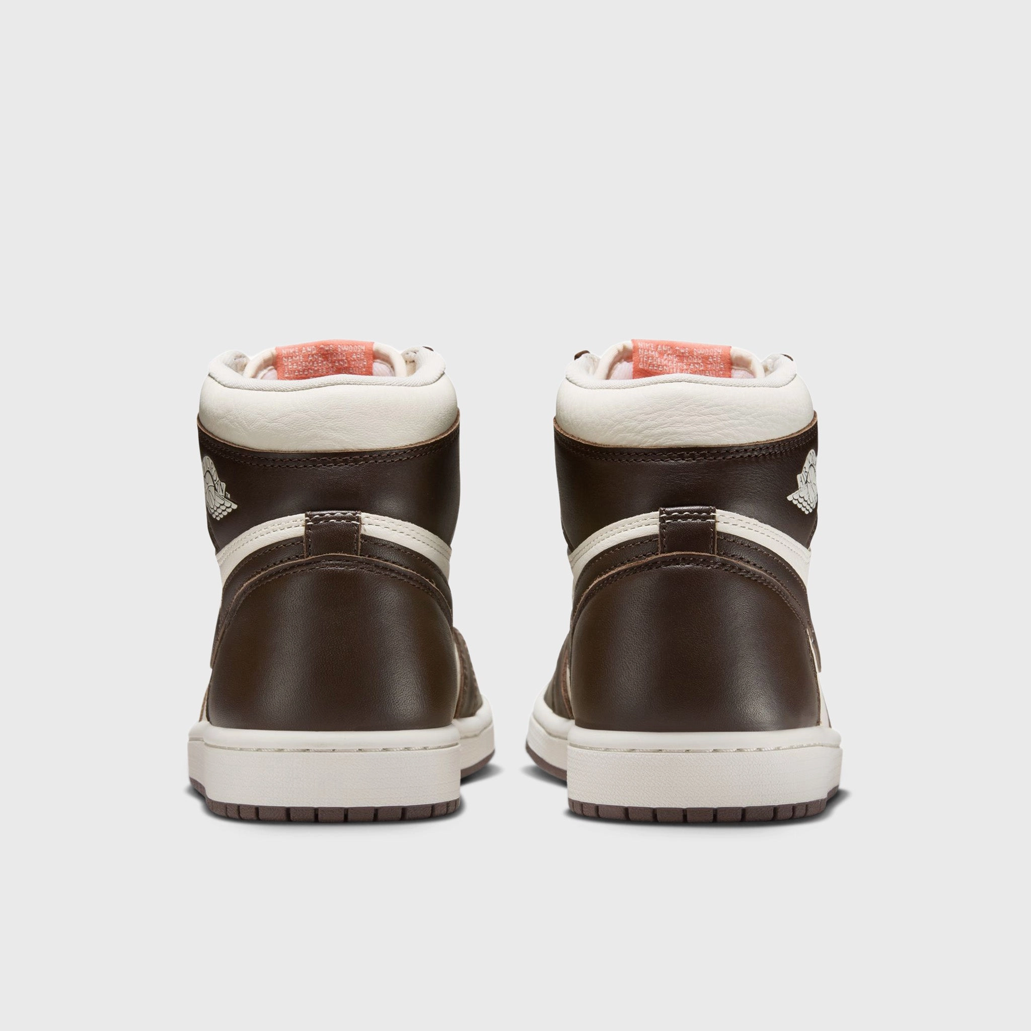 Breath Flow Energy Returning Sole Jordan Women's 1  Retro High OG Baroque Brown / Sail - Light Madder Root