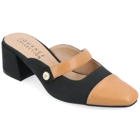 Open Toe Style Journee Collection Women's Dalla Pumps