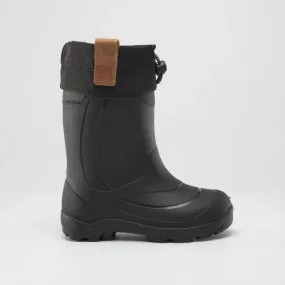comfortable socks Kamik Black Tundra Jr Boot