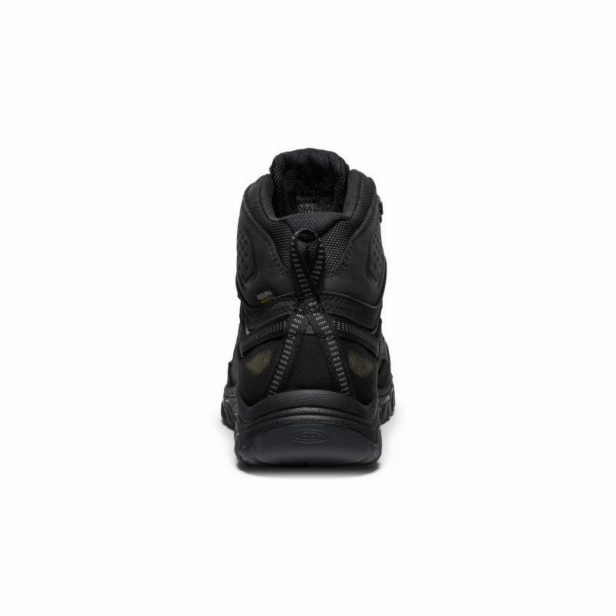 Keen Men's Targhee IV Mid Triple Black Waterproof Comfortable Stability Quick-Dry
