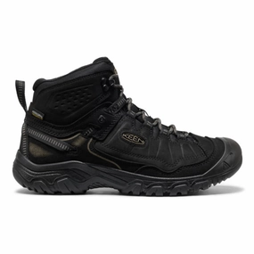 Keen Men's Targhee IV Mid Triple Black Waterproof Thermal Core Outdoor Explorer Insulated Fit