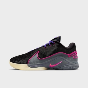 Nike LeBron XXII Black / Laser Fuchsia - Dark Grey Springboard Effect removable insoles