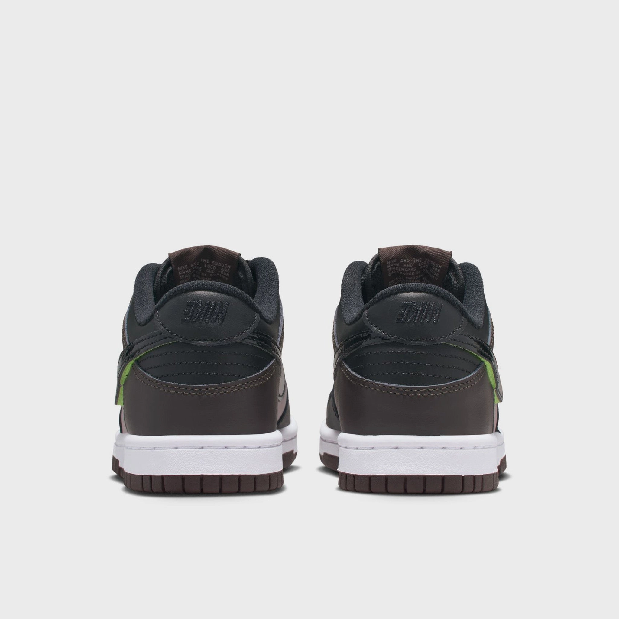 Light   Reflective Lace Lock System Nike Dunk Low SE GS Particle Rose / Black