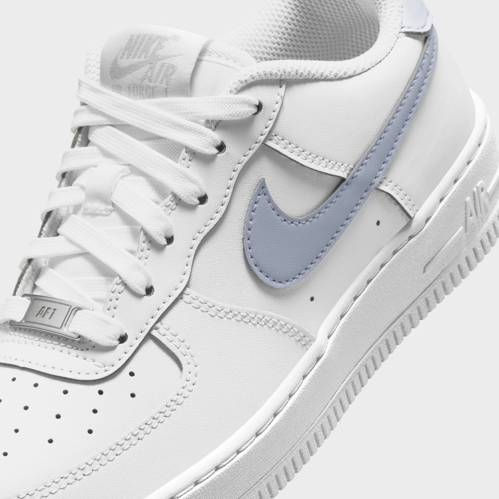 Nike Air Force 1 GS White / Ghost Lightweight Composite