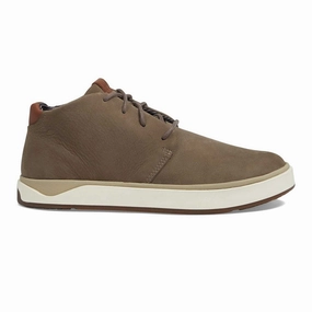 Olukai Men's Papaku 'Ili Mustang Nubuck Ready Use