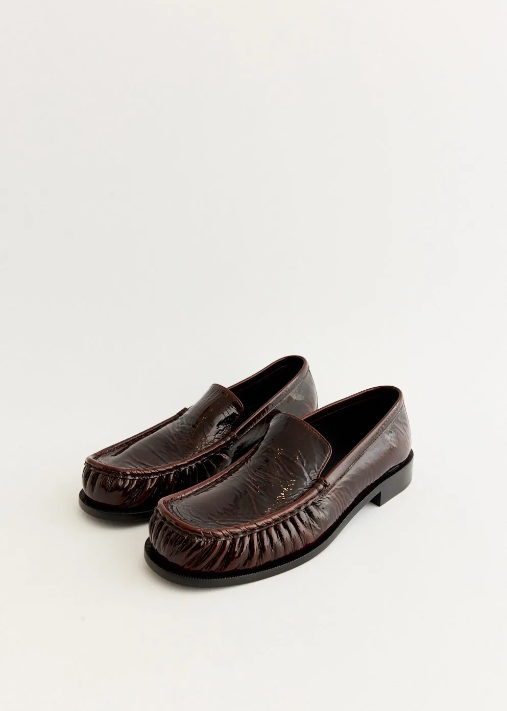 Leather Loafers Bright tone Dual Hue