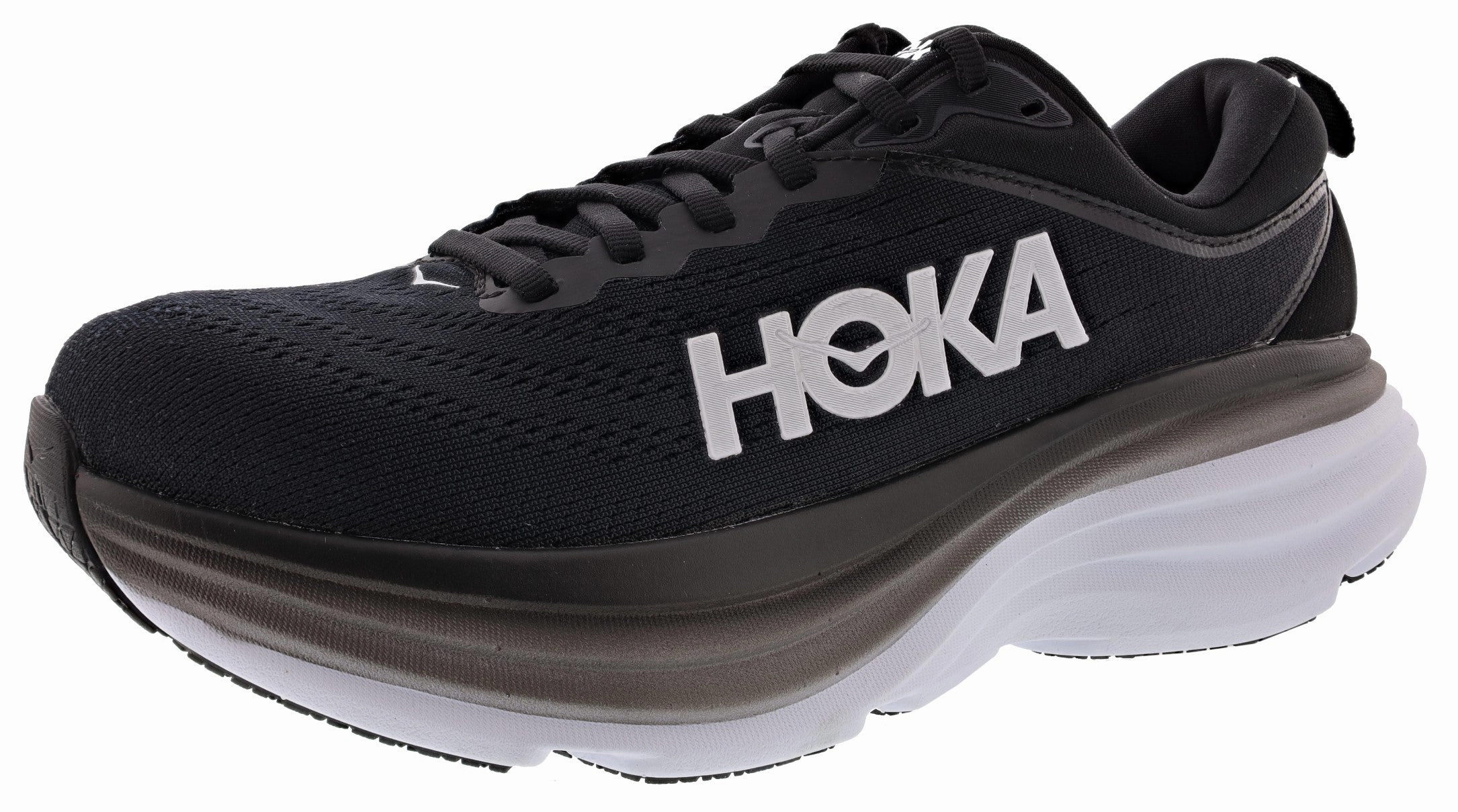 sports events Hoka Men's Bondi 8 Ultra Cushioned Running Shoes
