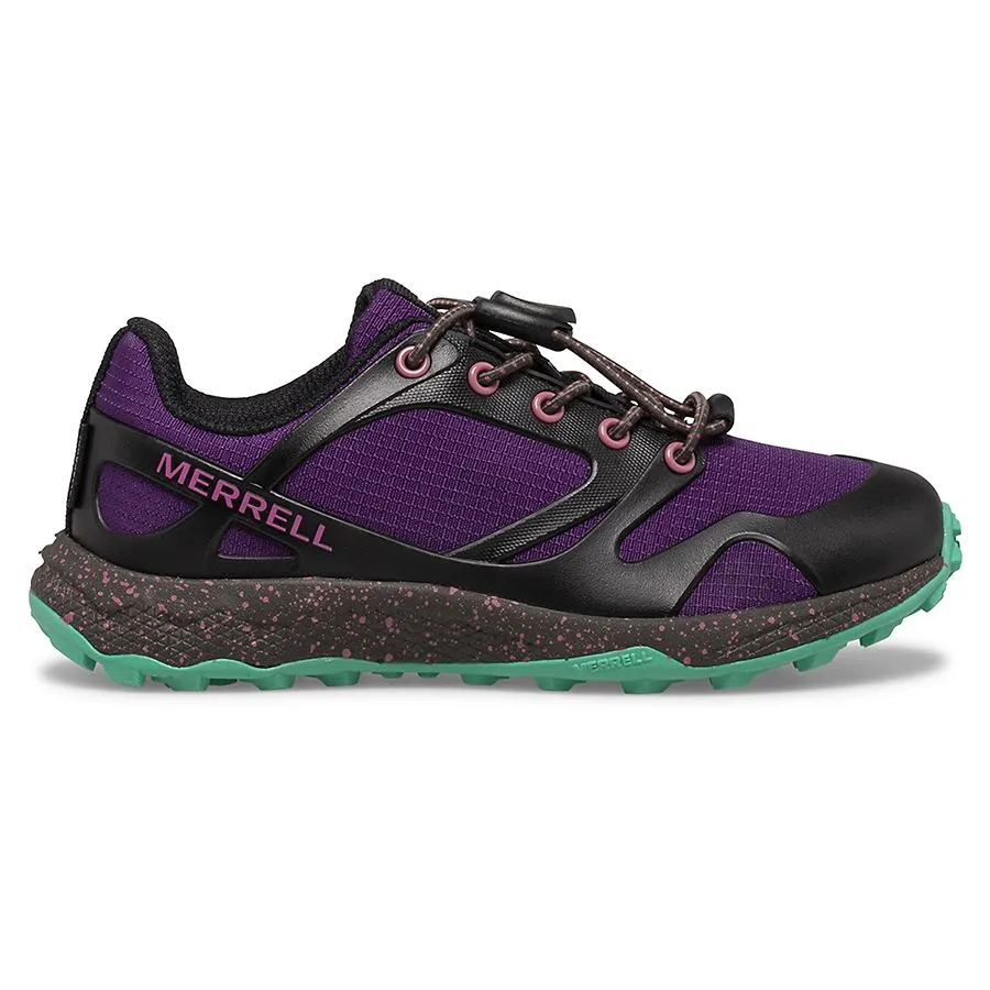 Grippy Outsole Rural Traveler Merrell Purple Altalight Low A/C Youth Waterproof Shoe