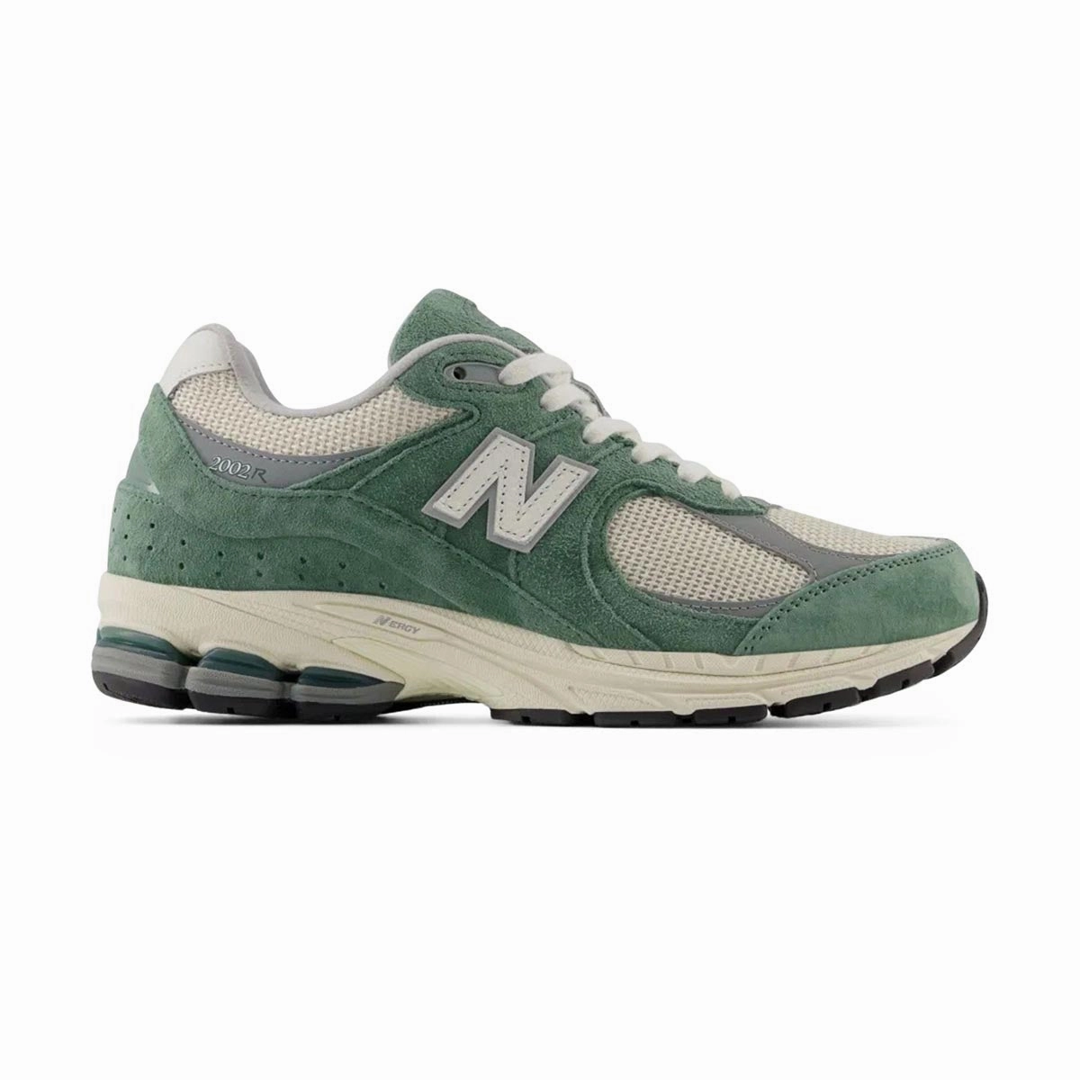 Thermoplastic Arch Bridge running in a ski resort area shoes New Balance 2002R 'Dark Juniper Linen' Unisex Shoes