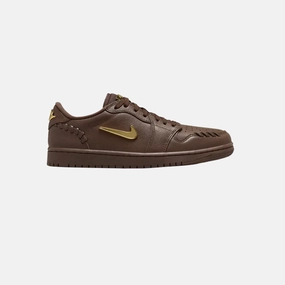 Step Fit Nike Air Jordan 1 Low Method of Make Cacao Wow/Metallic Gold WMNS