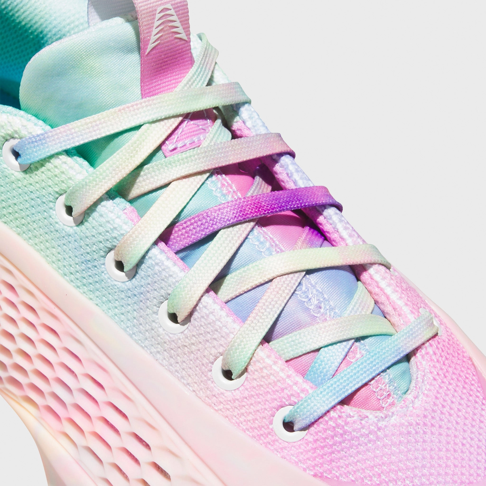 Traction pods foldable adidas Juniors' Anthony Edwards 1 Low Pink / Green - White