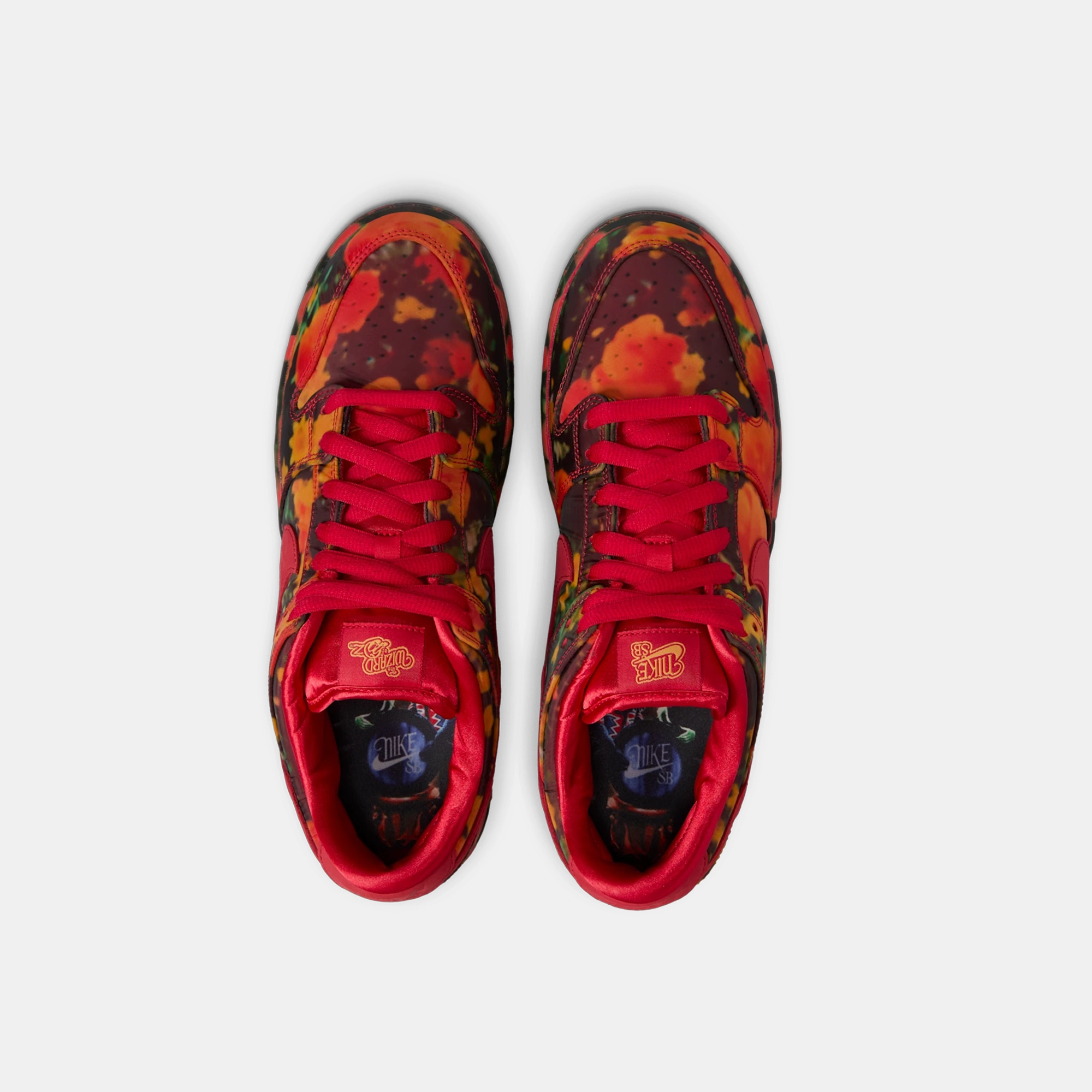 mesh ventilation Blossom Hike Nike SB Dunk Low Pro "The Wizard of Oz"