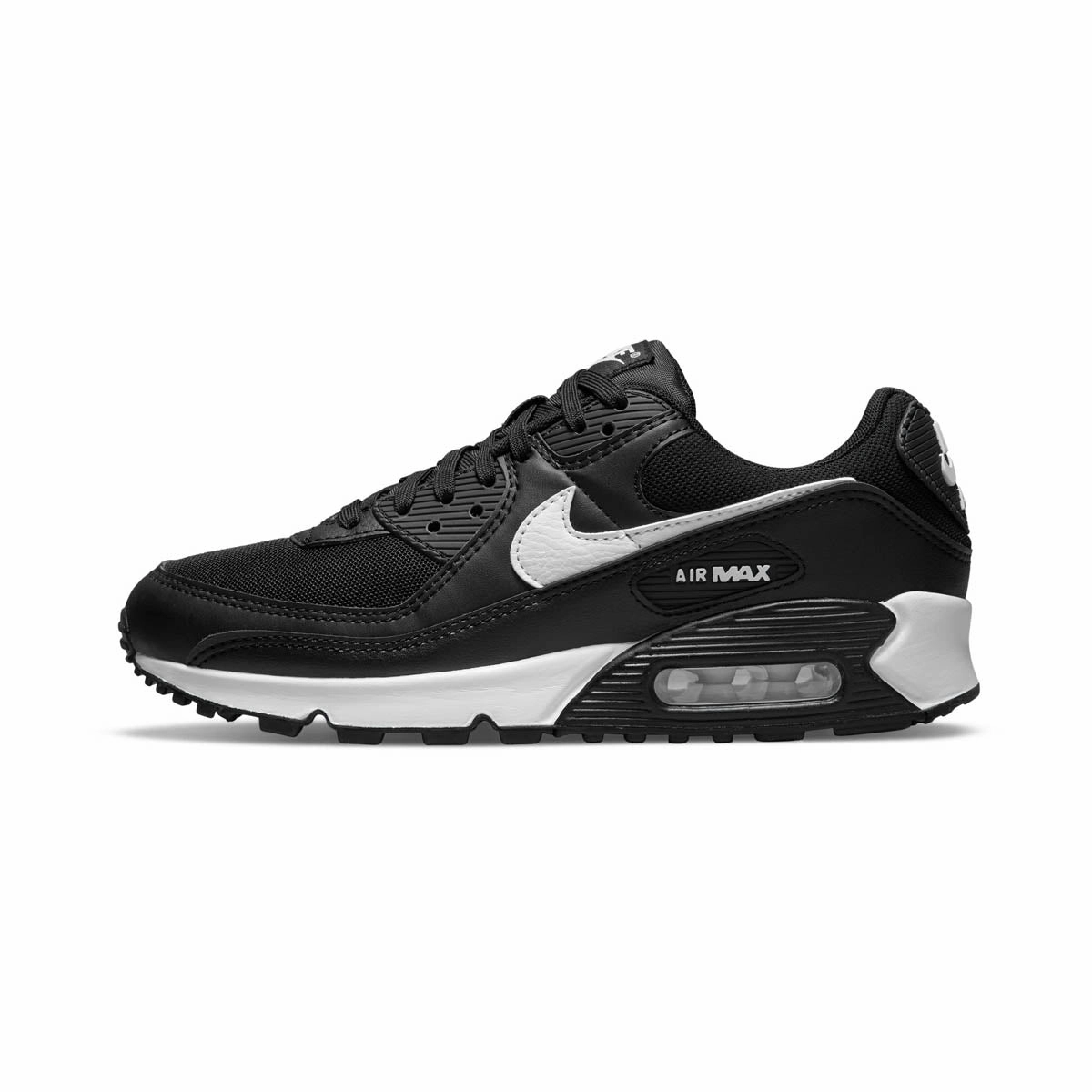 Narrow Toe Box Nike Air Max 90 'Black White' Women's Shoes