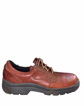 Men's Cheyenne Lace Up Oxford Shoes In Briarwood Leather Business Look