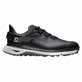 Responsive Grip Control Fit FootJoy ProSLX Spikeless Golf Shoes Previous Seasonn Style Black/White/Gray - 24 Men