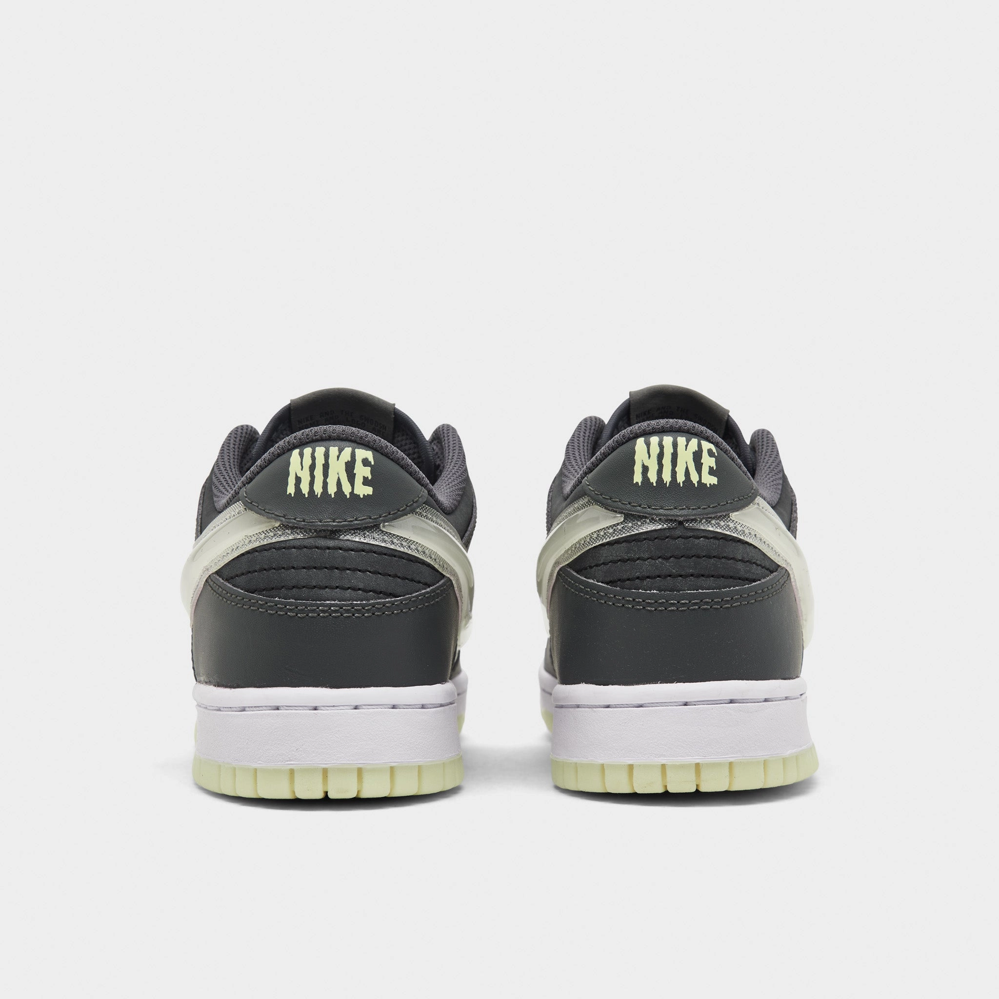 Nike Dunk Low GS Iron Grey / Cool Grey - Lime Ice RubberTraction