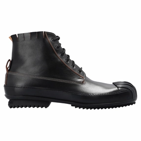 Luxe Detail Understated Styler Professional Finish Maison Margiela Leather High-Top Sneakers