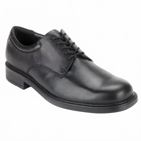 Men Margin Oxford Shoes In Chocolate Comfort Fit Interview Day