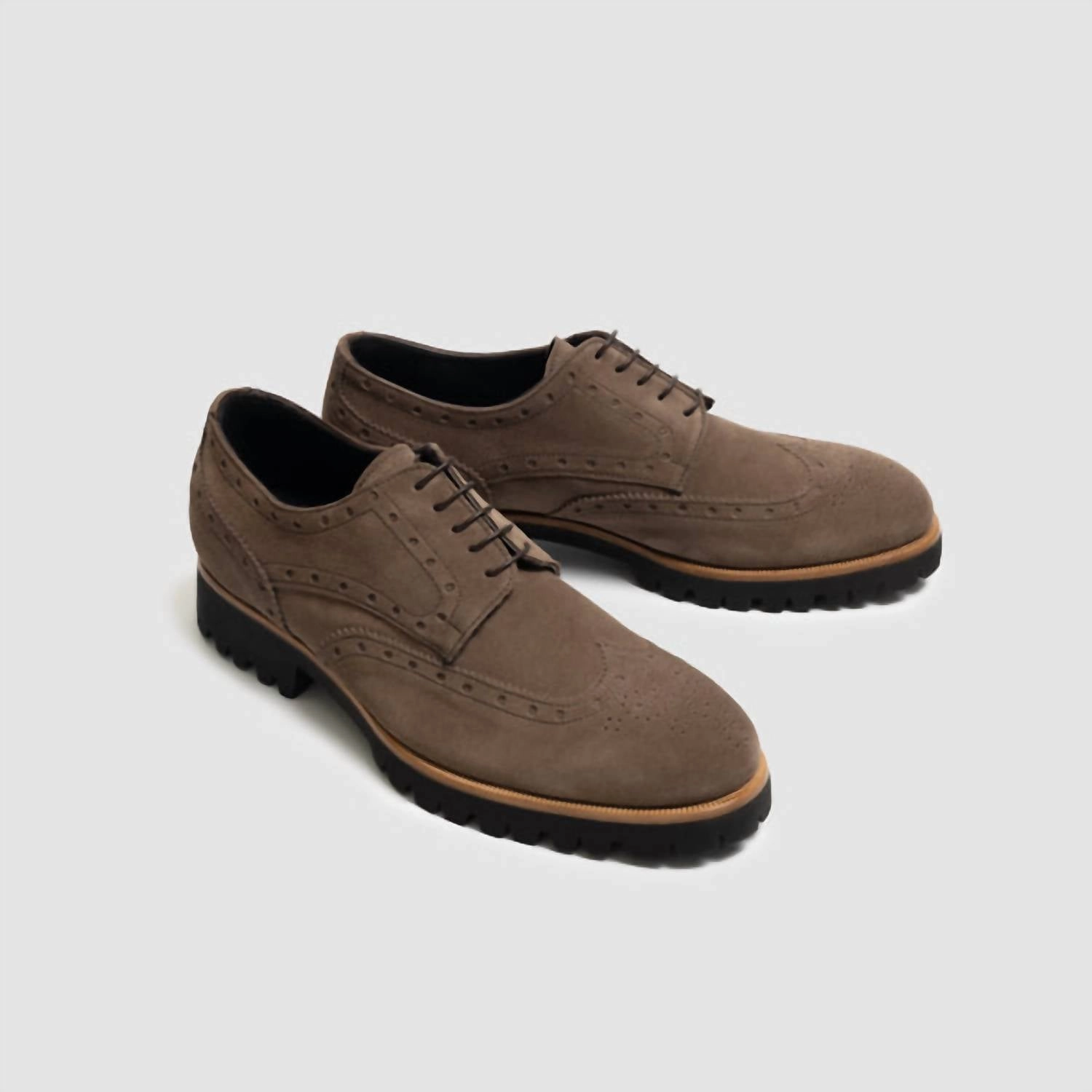 Routine Outfit Men's Montagnana Oxford Shoes In Dark Bark