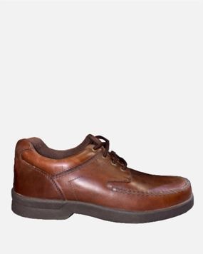 Matte Finish Tailoring Fan Polished Look Versatile User Men's Spokane Oxford Shoes In Dark Brown