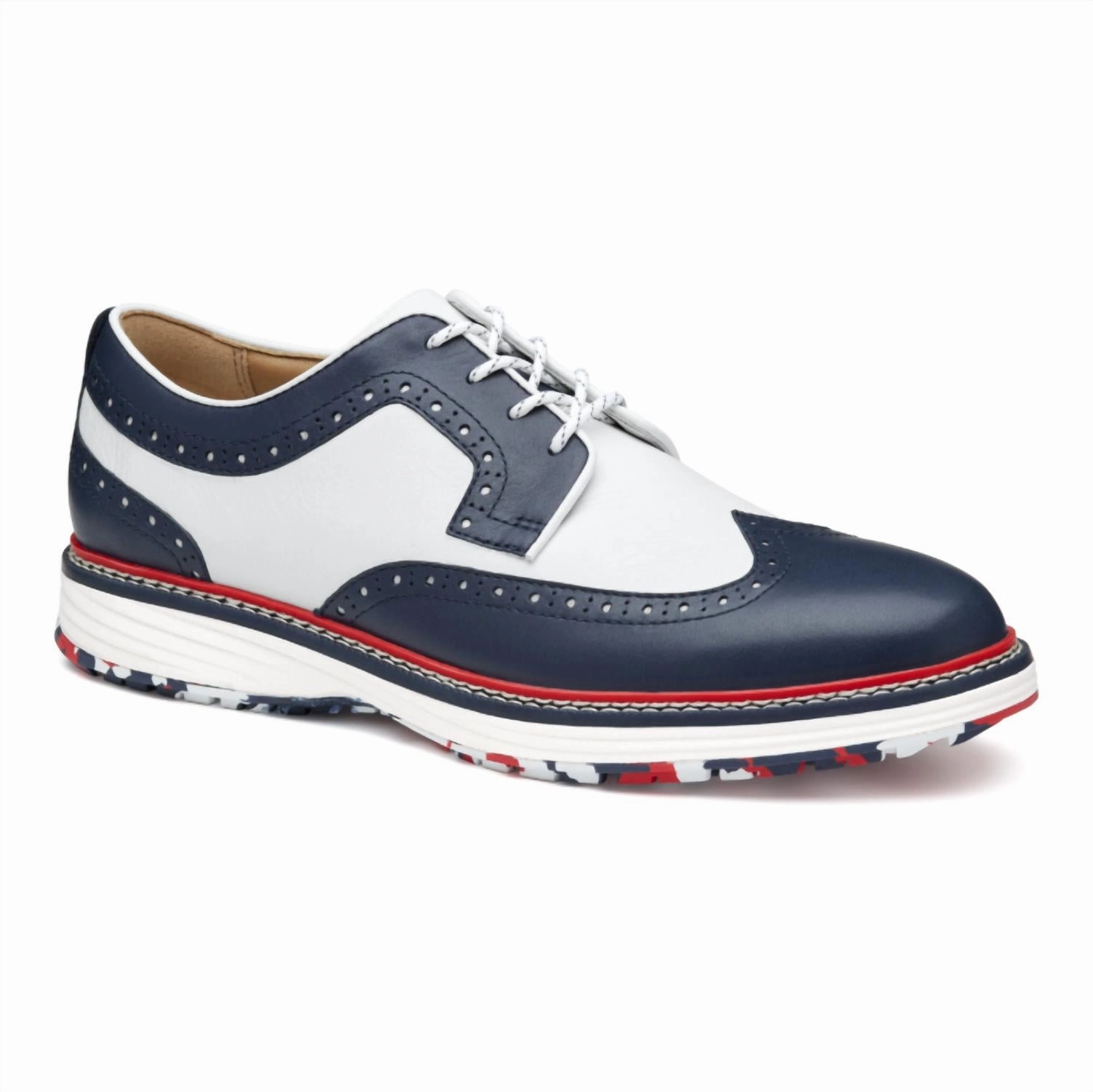 Men's Upton Gl3 Luxe Hybrid Golf Shoe In Navy/white Walk Fashion Shoes