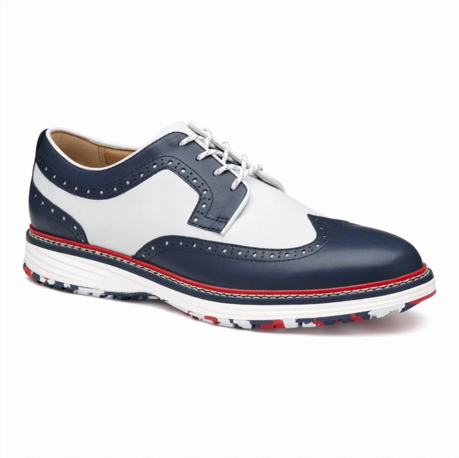 Men's Upton Gl3 Luxe Hybrid Golf Shoe In Navy/white Long Hours Best Man Shoes Oxfords