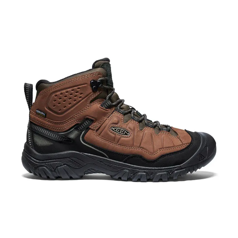 Men's Targhee IV Mid Waterproof Bison/Black Square Toe