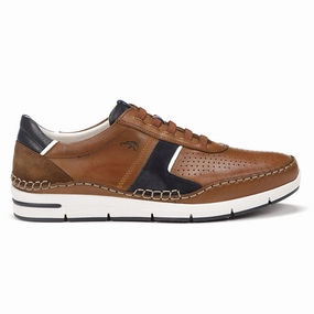 Mens Fluchos Yannic in Cuero Non-Slip Outsole