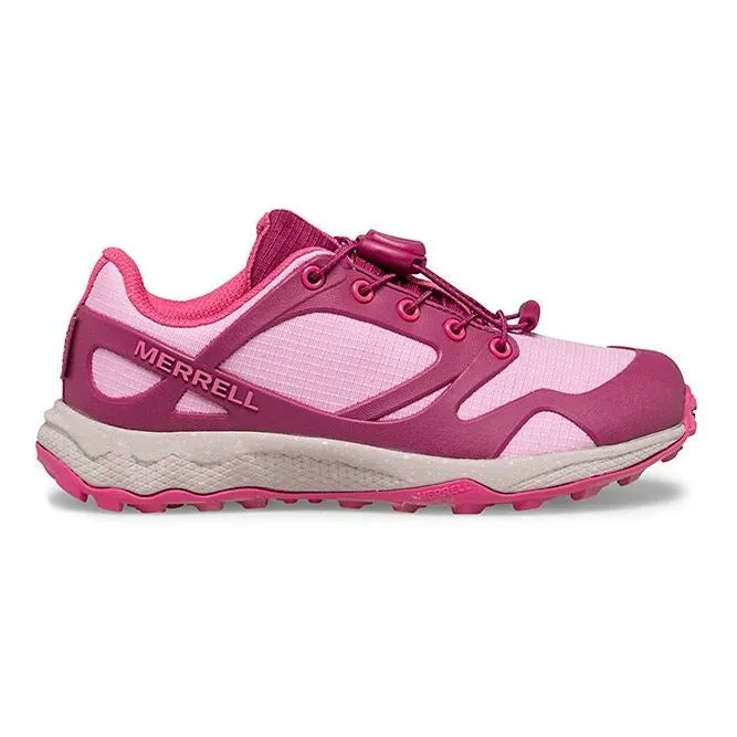 Merrell Brick/Pink Altalight Low A/C Youth Waterproof Shoe Shock Absorbing Technology