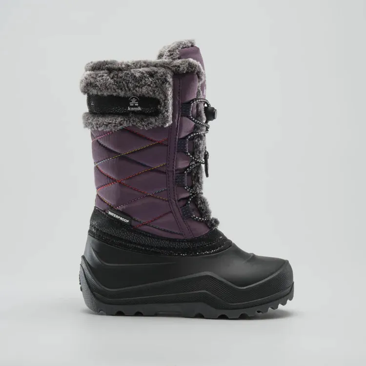 Lace-Up Style Kamik Purple Star 4 Youth Boot