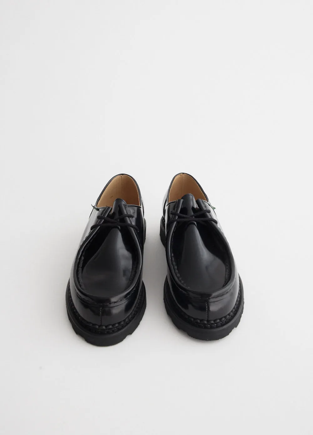 Refined Comfort Polish Edge Michael Marche Lace-Up Shoes