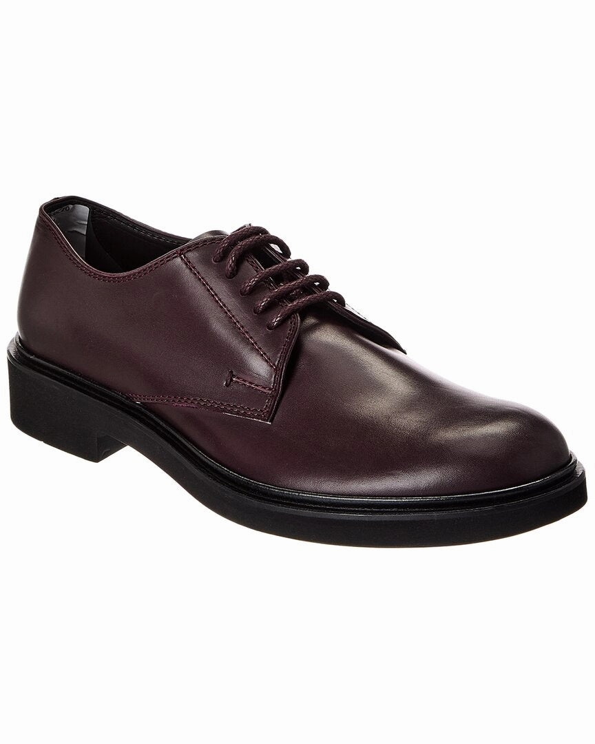 Tailored Silhouette Team Meeting Business Dress Shoes TODs Leather Derby