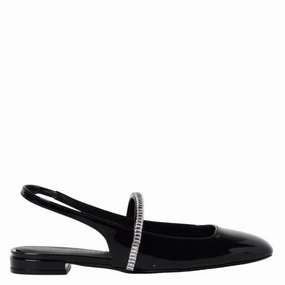 Quick Change Stuart Weitzman Stefanie Patent Slngback Ballet Flats