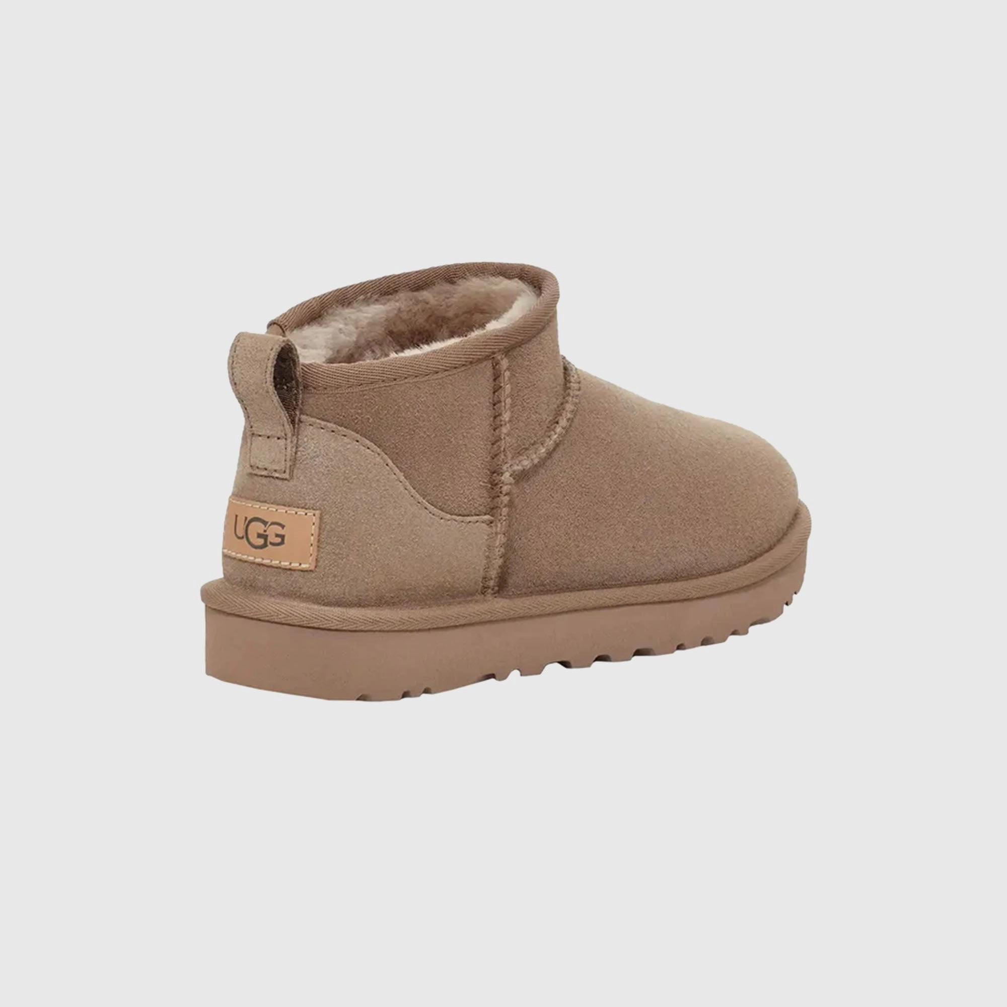 UGG WMNS Classic Ultra Mini - Caribou Non Marking Sole Cushion Zone