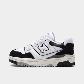 High density foam Breathable Tongue Construction New Balance Childrens' PSB550CA White / Black