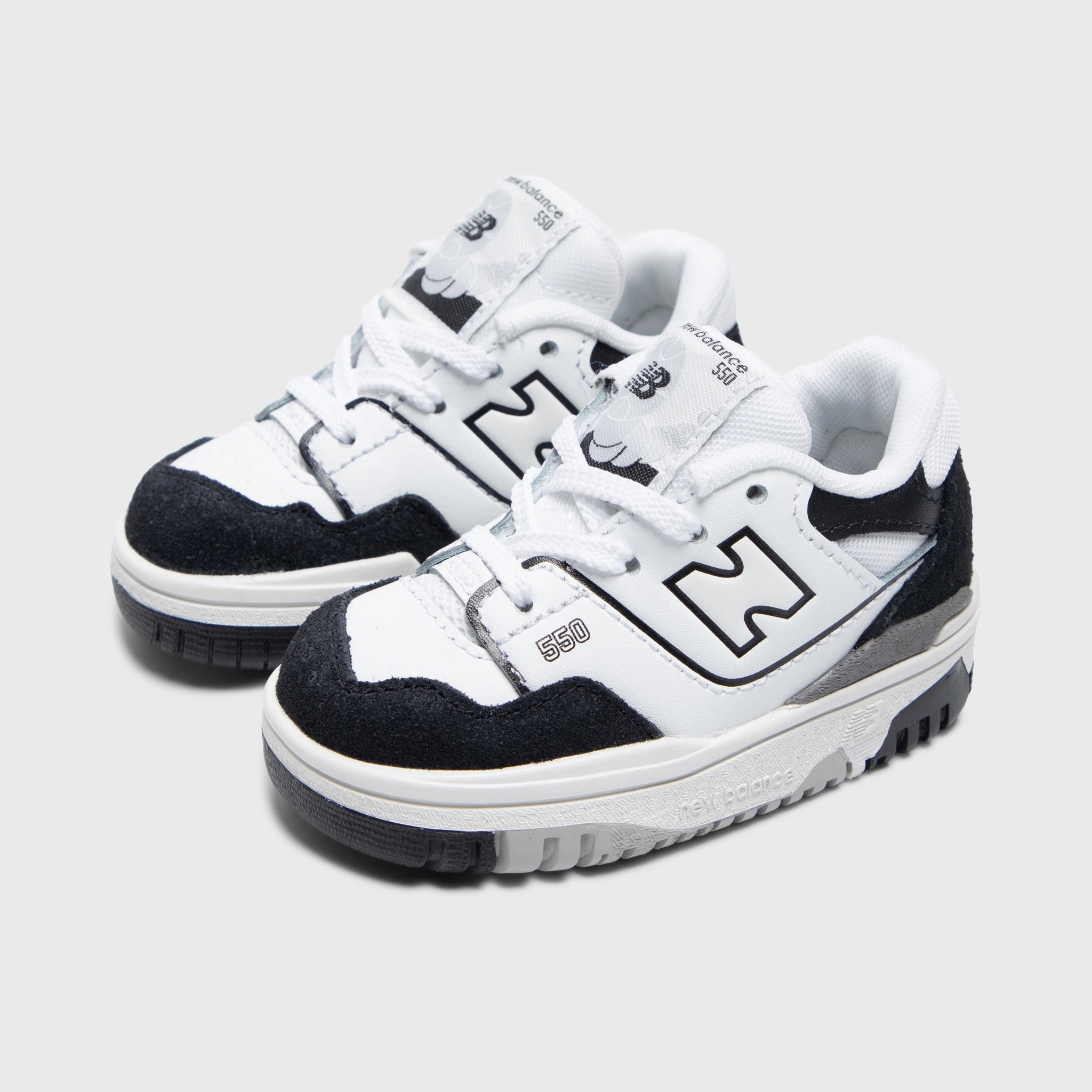 Anatomical Heel Cup New Balance Infants' 550 White / Black
