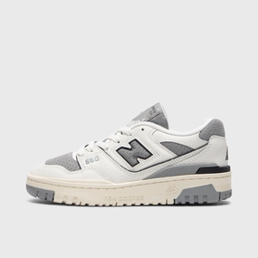 Arch Stability Motion Driven Structure New Balance Juniors' 550 White / Grey