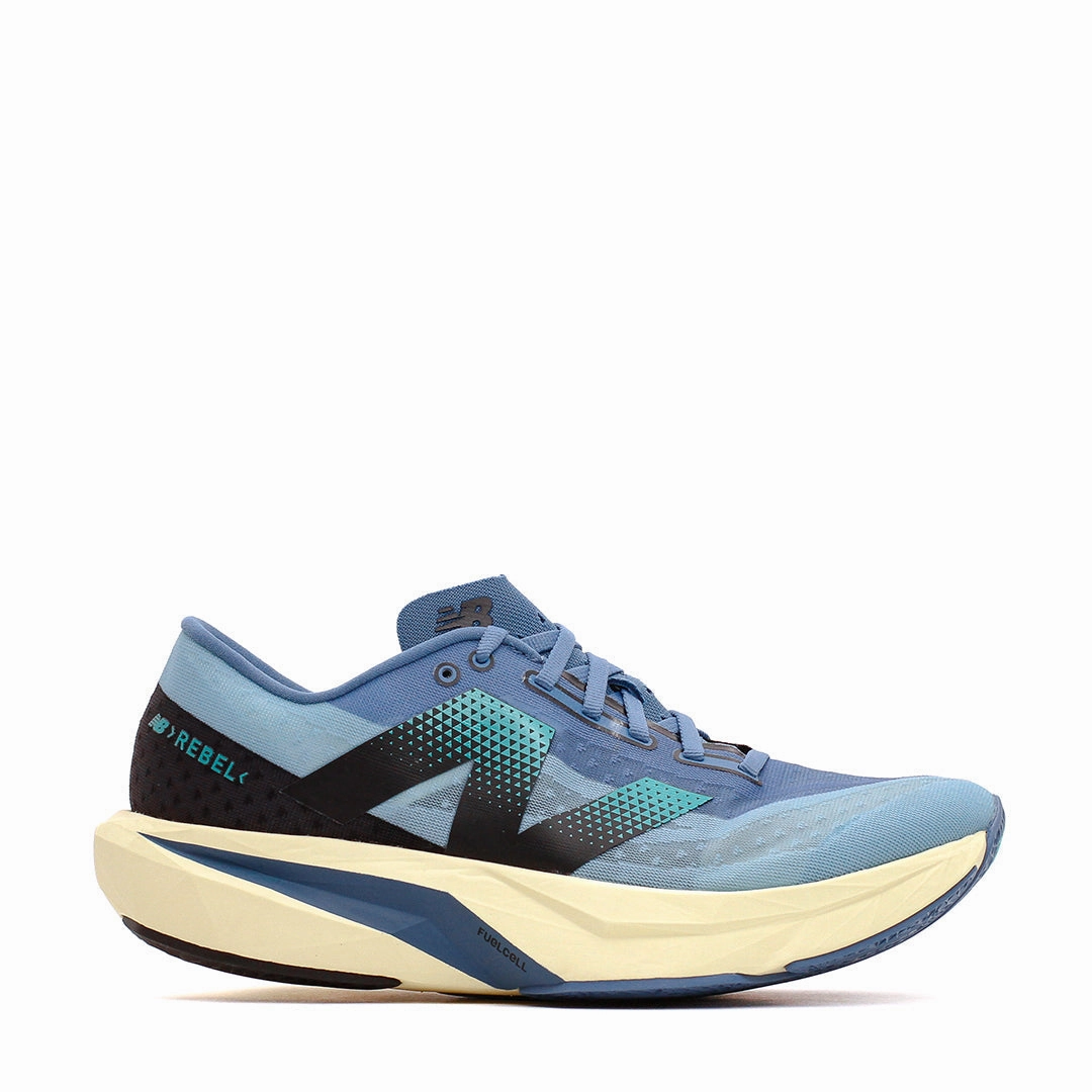 Lace Lock System New Balance Men FuelCell Rebel v4 Heron Blue MFCXCH4