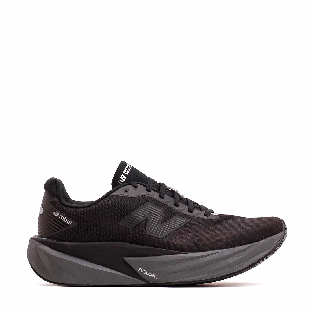 Rigidity Balance low - heeled - feature shoes New Balance Men FuelCell Rebel v5 Black Castlerock MFCXLC5
