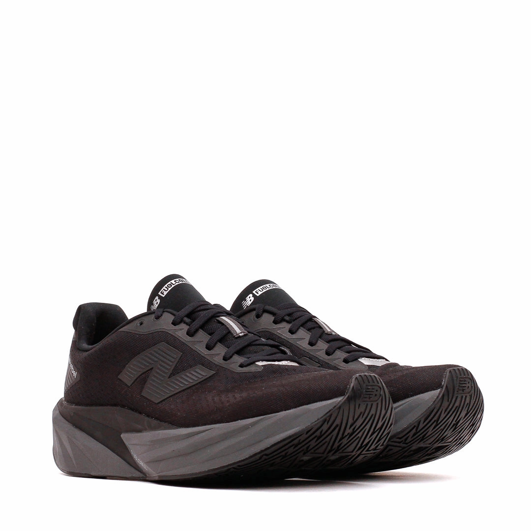 New Balance Men FuelCell Rebel v5 Black Castlerock MFCXLC5 lightweight upper running shoes