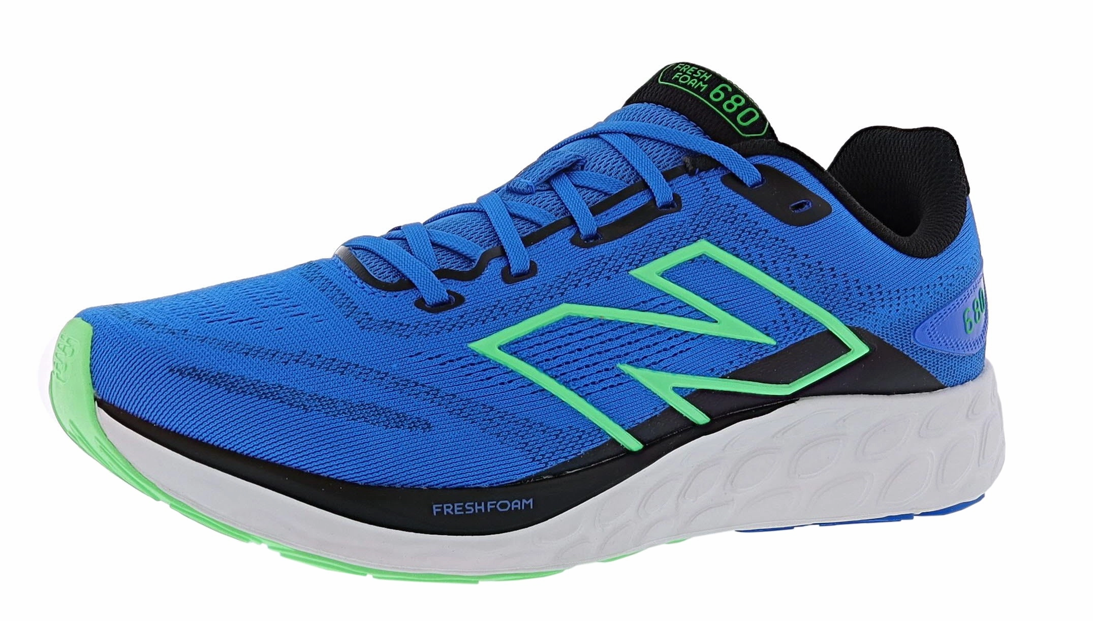 fast - paced running shoes roomy toe - box New Balance Men's 680 v8 Fresh Foam Cushioned Running Shoes