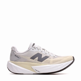 Non Weighted Inserts New Balance Women FuelCell Rebel v5 Linen Grey Matter WFCXLX5